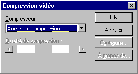 Possibilité de compression