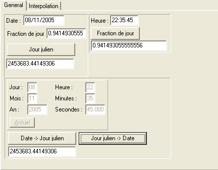 Convertir des dates