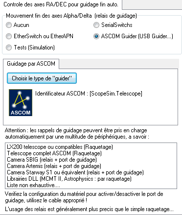 Système de guidage automatique